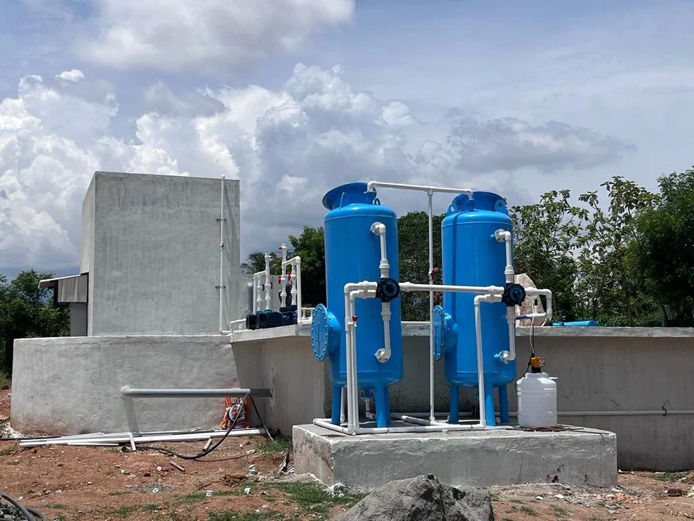 Coir Effluent Treatment Plant